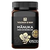 Watson & Son Manuka Honig MGO 300+ 500g | Premium Qualität aus Neuseeland