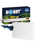 HOBBY Aquaristik Bravo I Algen-Radierer für Aquarien I handlicher und effektiver Kalk- und...