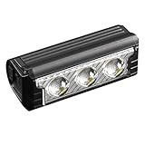 casstaly 3-Light Spotlight 2500mA Fahrradlichter Nacht Radfahren Fahrradscheinwerfer...