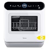 Midea Tischgeschirrspüler für 3 Gedecke, mit und ohne Wasseranschluss Verwendbar, IOT-Steuerung,...