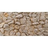 MIRRORANG 120x50cm Stein Aquarium Hintergrund Rocky Fish Tank Hintergrund Rock Terrarium Hintergrund...