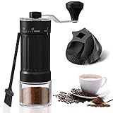 Kaffeemühle Manuell, Kaffeemühle Hand mit 40 einstellbaren Stufen, Handkaffeemühle mit...