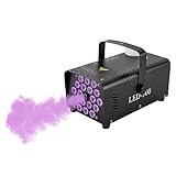 Nebelmaschine, 500W RGB Effekt Rauchmaschine Schwere Nebelmaschine, mit 13 Einstellbaren Farben und...