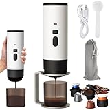 3-in-1-Kaffeemaschine, tragbar, 72 W, tragbare Kaffeemaschine, 12 V, Espressokocher,...