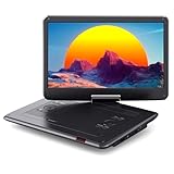 WOLFANG 17,5' Tragbarer DVD-Player mit 15,6' großem HD-Display, 5000mAh Akku, Keine Regionale...