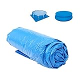 Pool-Sicherheitsabdeckung, Runde Pool-Bodentuch-Schutzfolie, Isolierende Bodenmatte, Staub- Und...