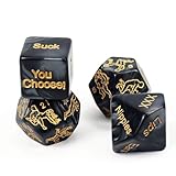 4 x Datums-/Nacht-Würfel für Paare, Valentinstagsgeschenke für Sie und Ihn, Date-Nacht-Ideen,...