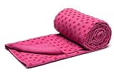 voidbiov Quick Dry rutschfeste Yoga Handtücher (6 Farben) mit Mesh-Tragetasche, extra lang (62 x...