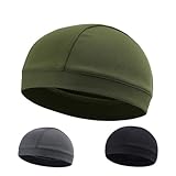 HOODANCOS Schnelltrocknende Cycling Cap mit Hohem Elastizitätsgrad Atmungsaktives Fahrrad Stirnband...