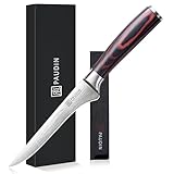 PAUDIN 15 cm Filetiermesser Küchenmesser aus hochwertigem Edelstahl, Professional Kochmesser mit...