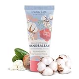 Jean & Len – Handbalsam Baumwolle & Sheabutter, Handpflege für trockene bis sehr trockene Hände,...
