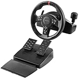 Mars Gaming MWH-RSXONE, SimRacing-Lenkrad, Zero Dead Zone und 270° Drehung, DriveSense-Vibration,...