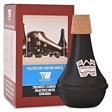 Denis Wick Trompetendämpfer, Straight Praxis schwarz