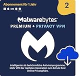 Malwarebytes | Windows/Mac/iOS/Android/Chrome | Premium + Privacy VPN | 2 Gerät | 12 Monate |...