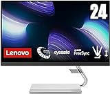Lenovo Q24i-20 | 23,8' Full HD Monitor | 1920x1080 | 75Hz | 300 nits | 4ms Reaktionszeit | HDMI |...