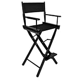 Beautylushh Schminkstuhl Klappbar – Make-Up Stuhl aus Holz – Wasserdichtes 600 Kosmetikstuhl...