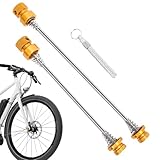 Luieonm Fahrradachse, Diebstahlschutz, Schnellspann-Clip-Achse, stabile Hebelreparaturwerkzeuge für...