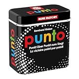 Game Factory 646214 Punto, Mini-Kartenspiel in handlicher Metalldose, Punkt über Punkt zum Sieg,...
