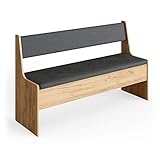 Vicco Details hoekbankgroep Roman eetkamergroep zitgroep keukenzitgroep Bank tafel kruk (zandeiken,...