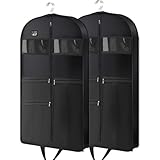 URMI Kleidertasche, strapazierfähig, 152 cm lang, Kleideraufbewahrung, Schutzhülle für Reisen, 10...