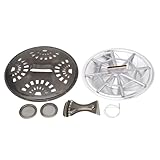 Resonator-Gitarrenteile, Bronze-Resonatorkegel mit Schalllochschirm und Saitenhalter,...