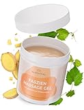 ALMIVITAL Faszien Massage Gel mit Hyaluronsäure 250 ml – von Physiotherapeuten empfohlen – für...