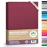 Winter Spannbettlaken | Farbenfrohes Thermo Fleece | Spannbetttuch, Bettlaken in vielen Größen und...
