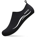 Sixspace Herren Damen Badeschuhe Wasserschuhe Aquaschuhe Strandschuhe Schnell Trocknend Slip on...