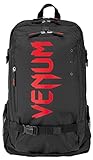 Venum Unisex-Adult Challenger Pro Evo Rucksack, Schwarz/Rot, eine Größe