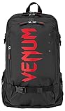 Venum, Challenger Pro Evo Rucksack, Unisex Erwachsene, Einheitsgröße, Schwarz/Rot