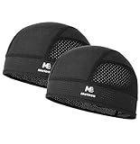 MELASA Fahrradmütze unter Helm, Leichte Atmungsaktive Schweißschutz Sommer Mesh-Helmeinlage,...