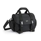 Amazon Basics Schultertasche für SLR-Kamera und Zubehör, Groß, Verstellbarer Gurt, Wasserdicht,...