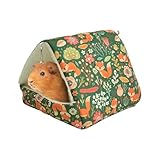 Baoqifong Hamsterbett, Meerschweinchen Kuschelhöhle, Gemütliches Höhle Hundebett, Kaninchen...