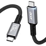 acer USB 4 Kabel für Thunderbolt 4/3, 8K HDR Video Dispaly/40Gbps Datenübertragung/240W PD...