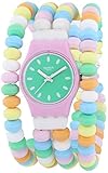 Swatch Damen-Armbanduhr XS Caramellisima Analog Quarz Plastik LP135B