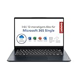 Lenovo IdeaPad Slim 1i Laptop | 14' Full HD Display | Intel Celeron N4020 | 4GB RAM | 128GB SSD |...