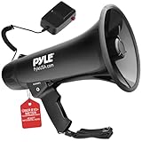 Pyle Megaphon mit Sirene, Signalhorn – Siren Megaphone – Megafon Kinder & Erwachsene 40W,...