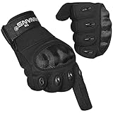 SAWANS Motorradhandschuhe Motorrad Sport Vollfinger ATV Reiten Herren Damen Hart Knuckle Touchscreen...