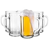 Glasmark Krosno Gläser-Set Für Bier 0,3 Liter Biergläser Bierseidel Bierkrug Gläser Für Craft...