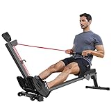 Rudergerät für Zuhause, Rudergerät Klappbar Rudergeräte, 120kg Gewichtskapazität Rowing Machine...