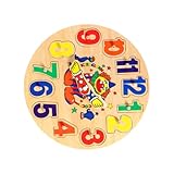 Abaodam 1 Set Clown Uhr Pädagogisches Sortierspielzeug Kreatives Uhr Spielzeug Für Kinder...