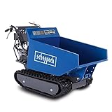 Scheppach DP6600 Benzin Ketten Dumper | 500 kg Zuladung | 4-Takt Benzin Motor mit 8 PS & 270ccm | 3X...