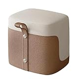 JixCJHj Schminkhocker, Schminktisch-Hocker gepolstert, Massivholzbeine,rutschfeste...