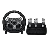 Logitech G G920 Driving Force Gaming Rennlenkrad, Zweimotoriges Force Feedback, 900° Lenkbereich,...