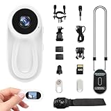 sakalaka 1080P tragbare Mini-Körperkamera mit 32-GB-Karte, POV-Action-Cam, magnetisches...