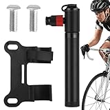 Tragbare CO2-Pumpe, kompakt, für Fahrrad | Tragbare Fahrradpumpe – Doppelklappen zum Aufpumpen...