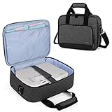 Luxja Beamer Tasche, Tragbar Projektor Tasche für Transport und Aufbewahrung Beamer (Kompatibel mit...