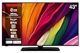 TELEFUNKEN D43U551X1CWI 43 Zoll Fernseher/Smart TV (4K Ultra HD, HDR Dolby Vision, Triple-Tuner,...