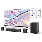 ULTIMEA 5.1 Soundbar für TV Geräte, Surround Sound System mit App Steuerung, Soundbar mit...