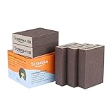 5 PCS Schleifschwamm,grob/mittel/fein/superfein 100 Körnung Spezifikationen Schleifpads Sortiment...